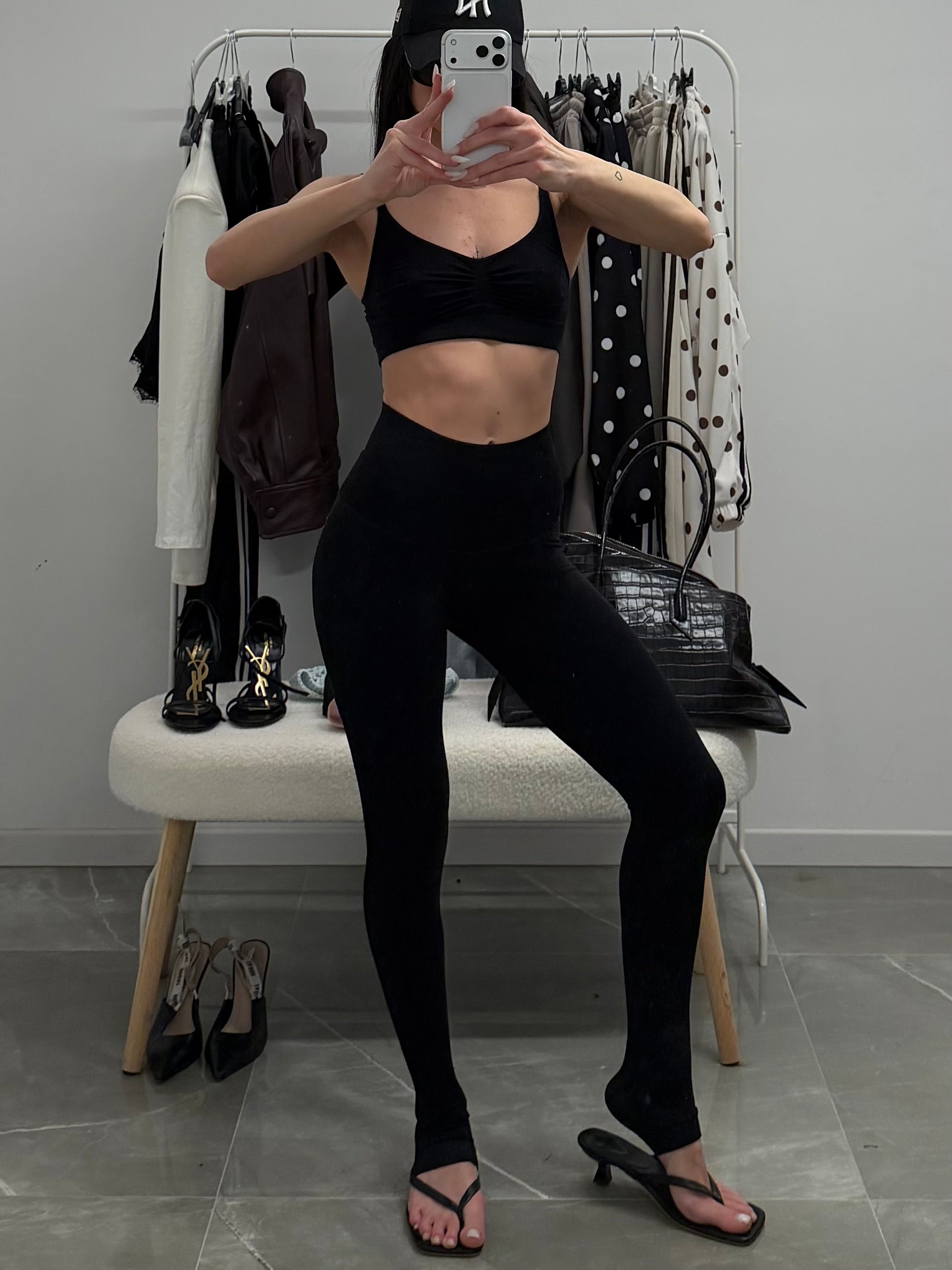 leggings push up black