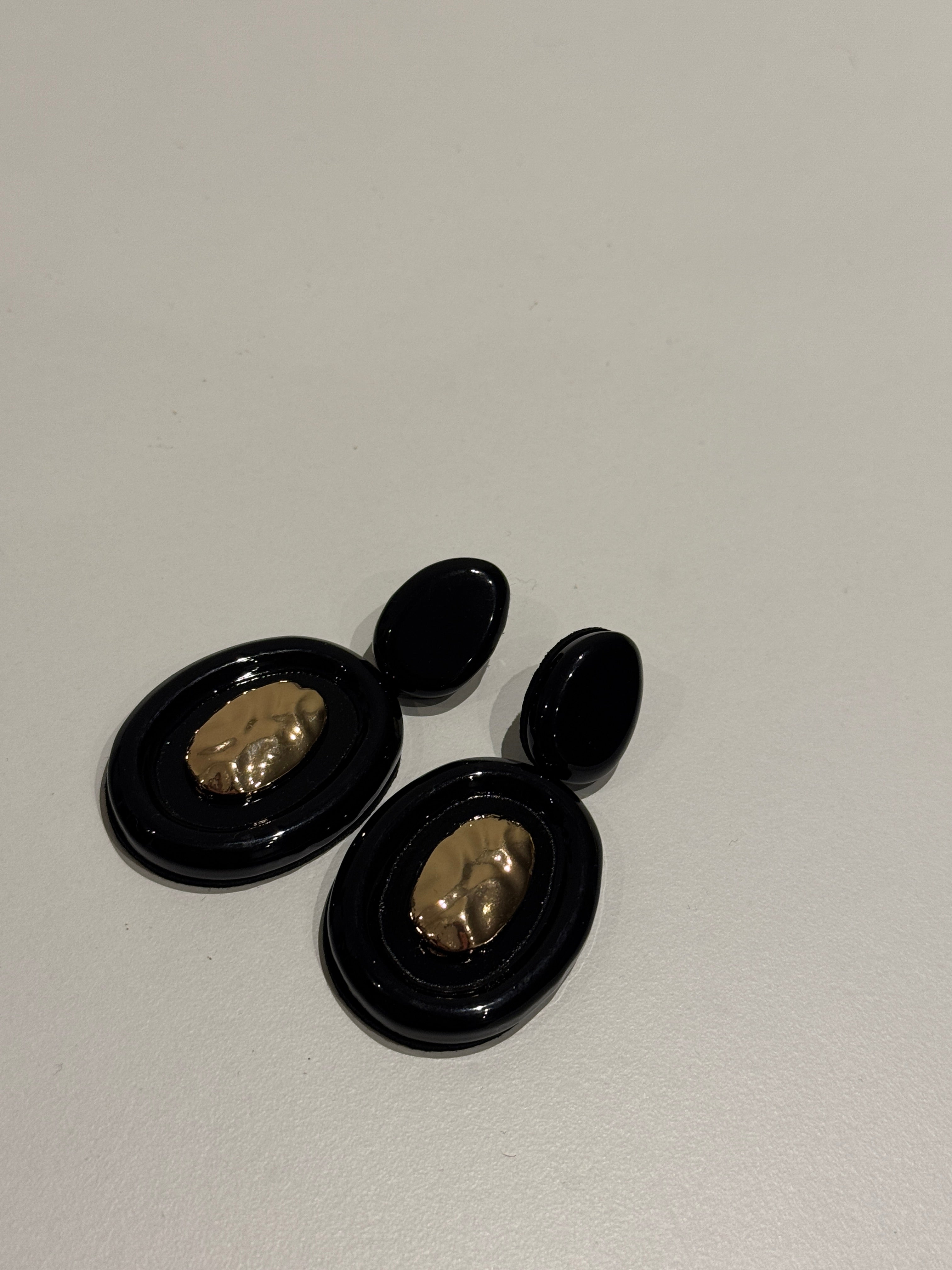 Orecchini pendant black onice