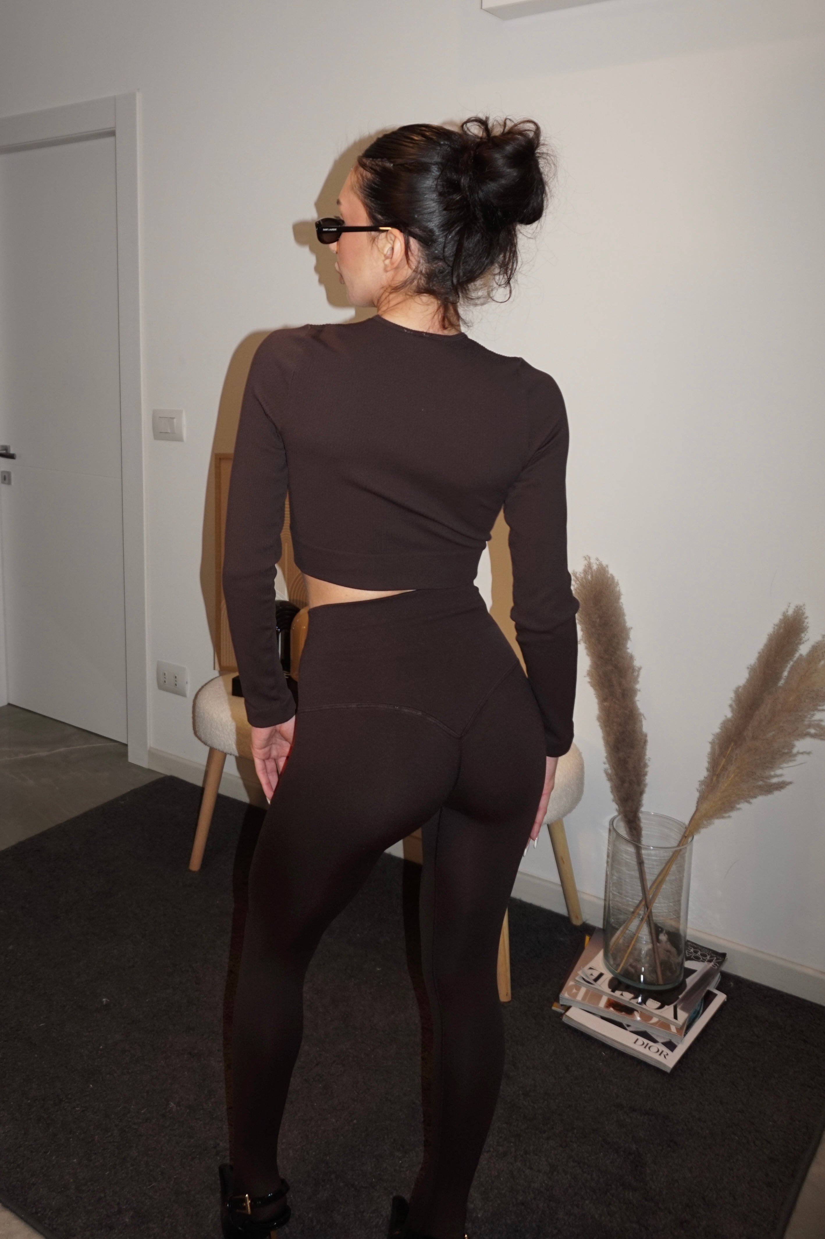 Leggings active chocolate