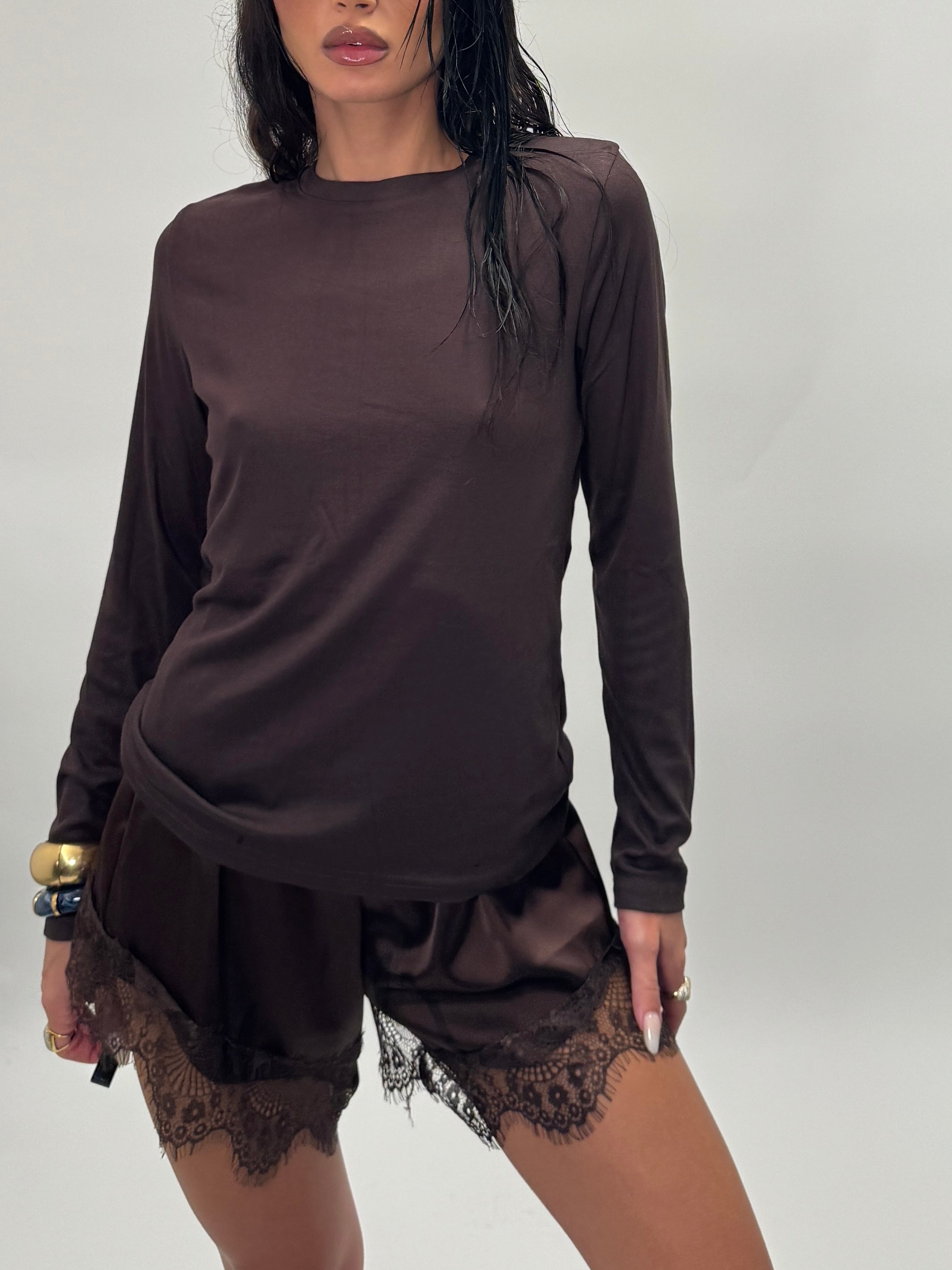 Basic t-shirt brown