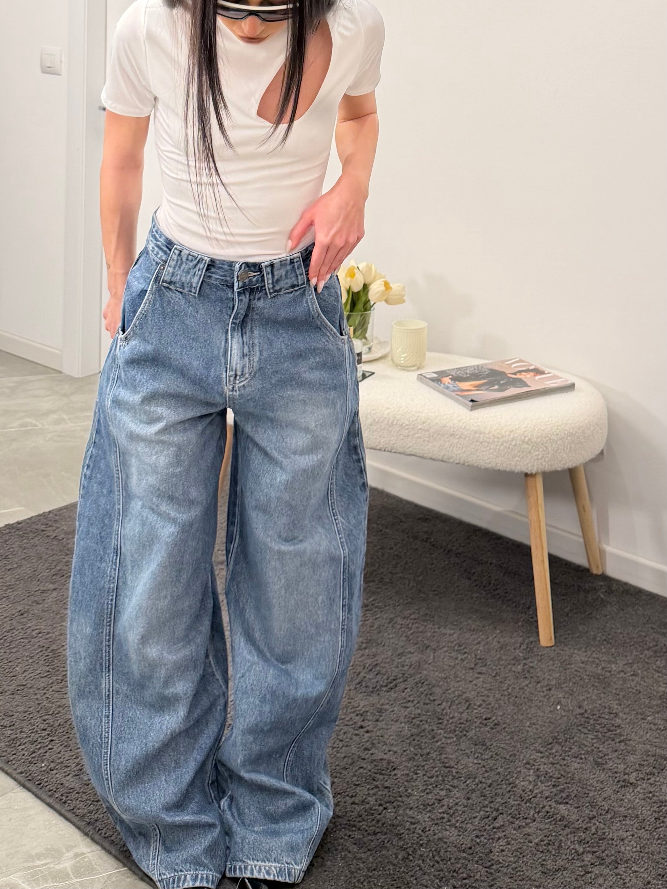 Jeans denim balloon blue