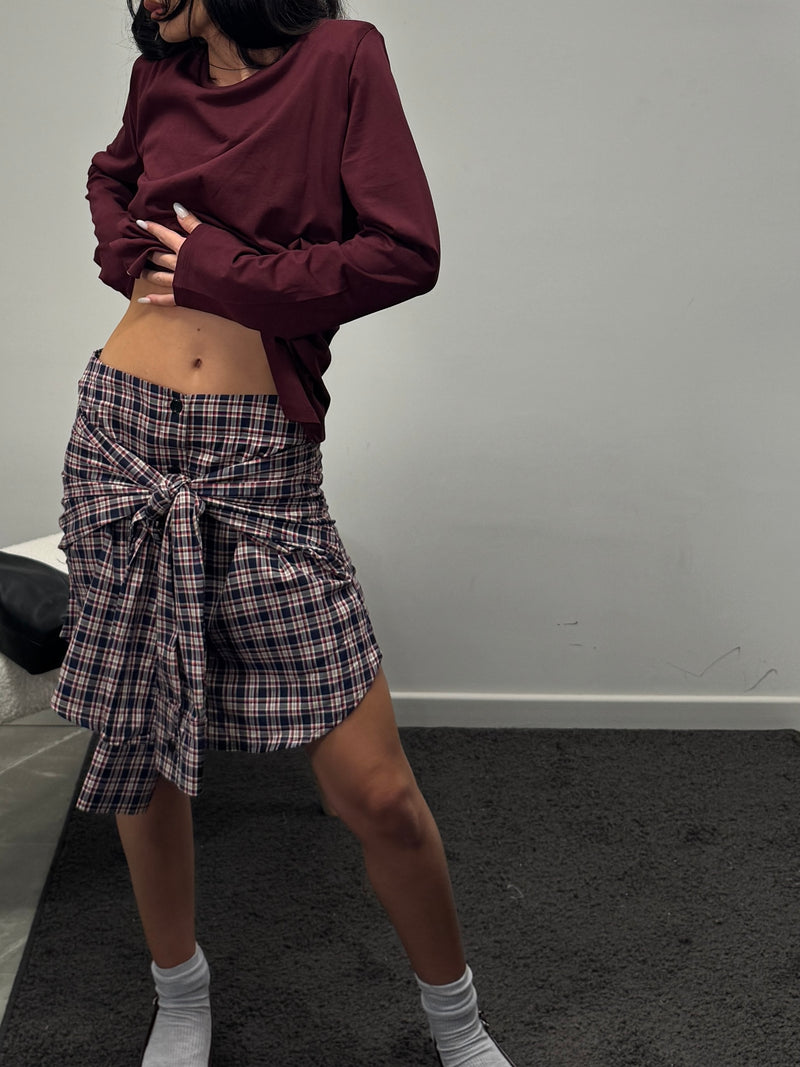 Mini gonna mood camicia