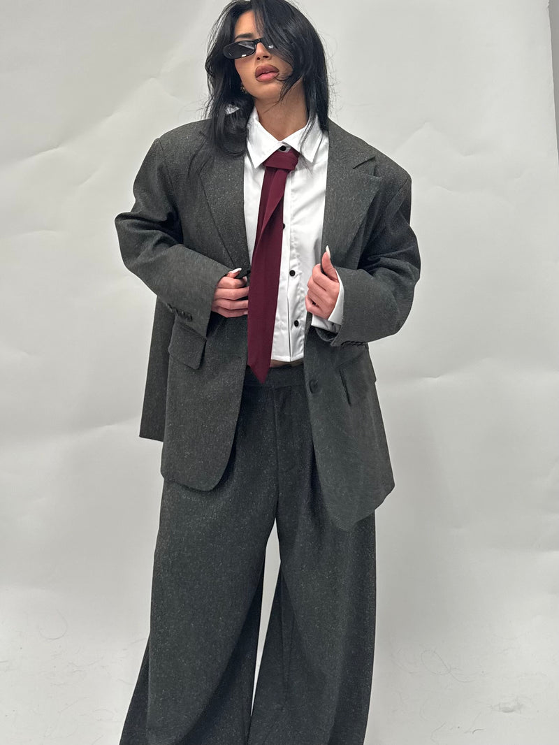 Coordinato tailleur verde militare