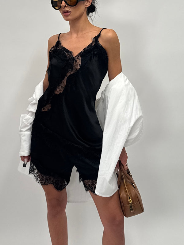Canotta Satin black
