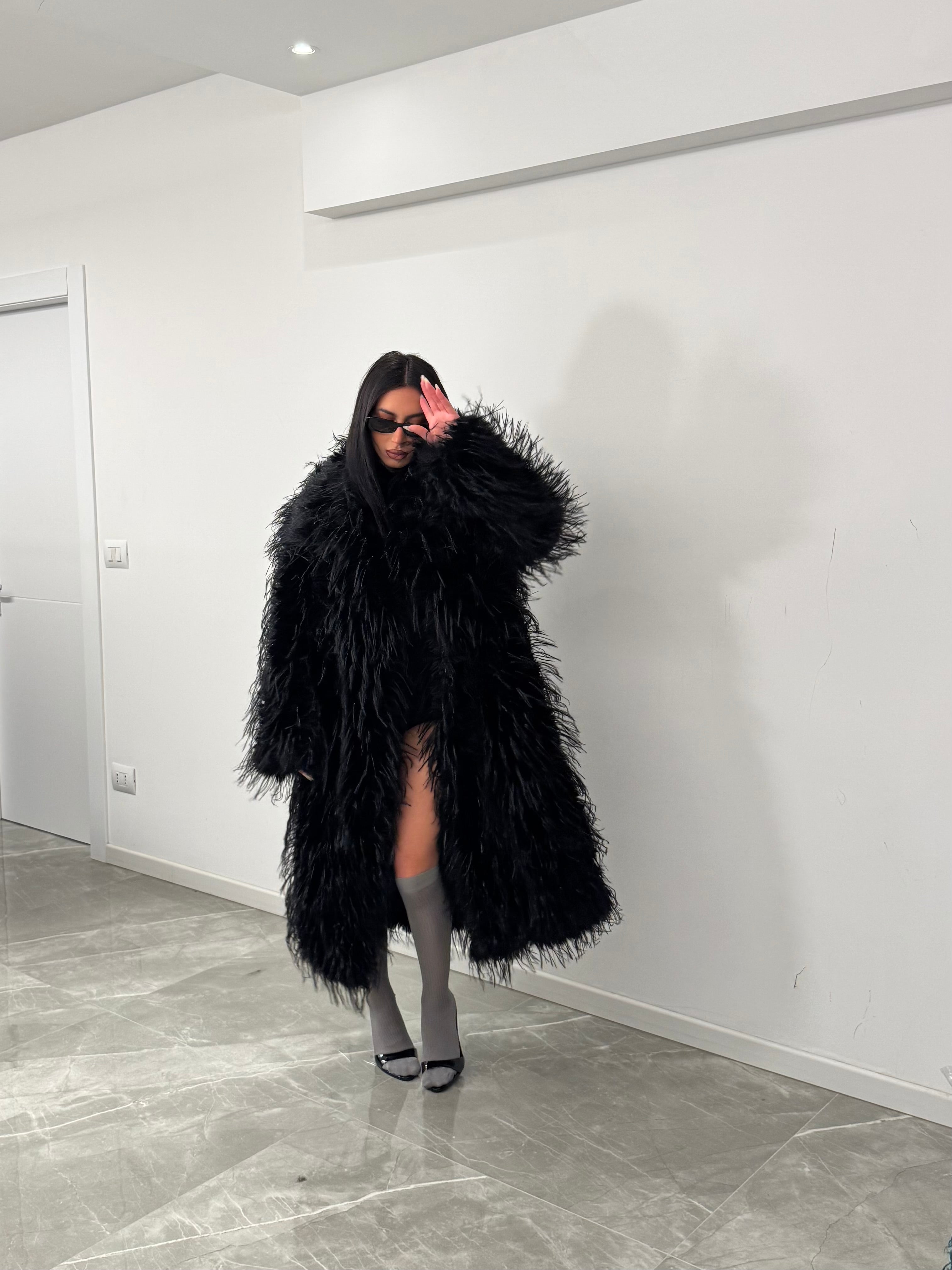 Fur the devil wears Prada black