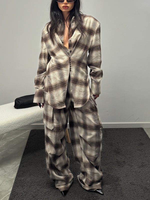 Camicia the V cut cream