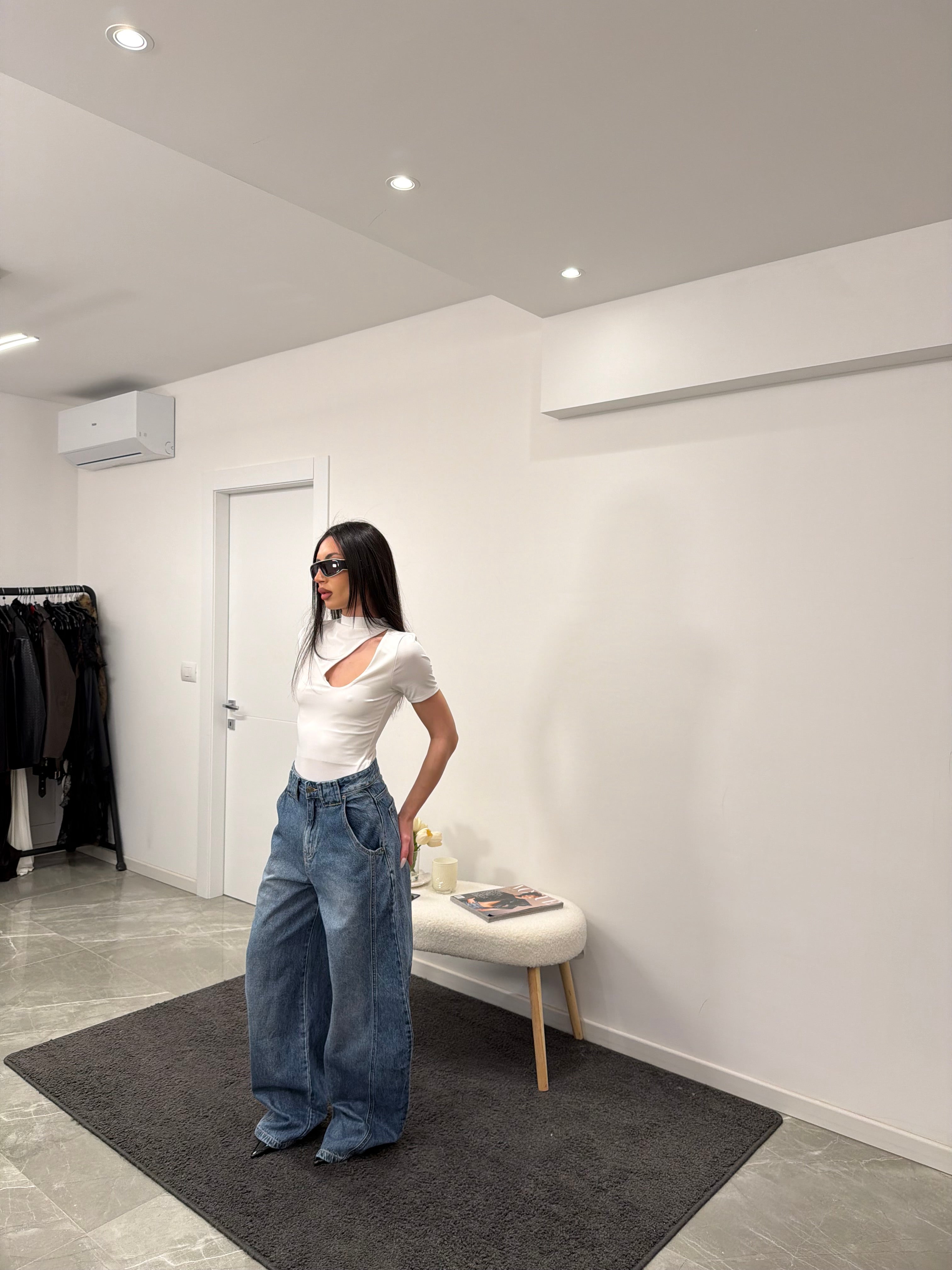 Jeans denim balloon blue