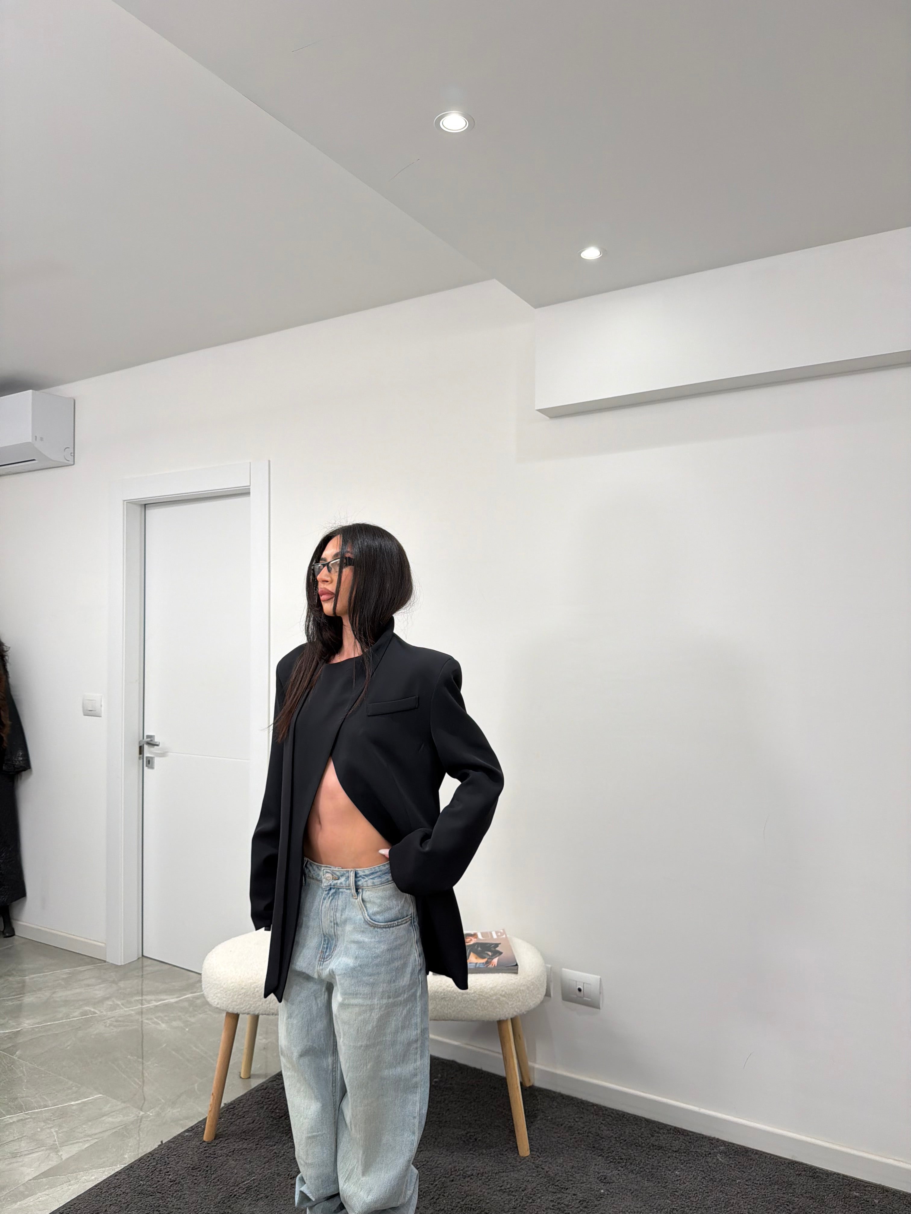 Blazer alter cut black