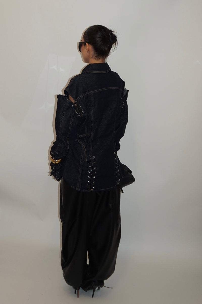 Jacket jddl denim lace