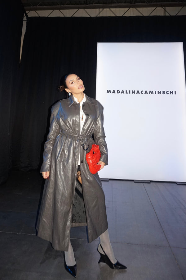 Trench oversize grey