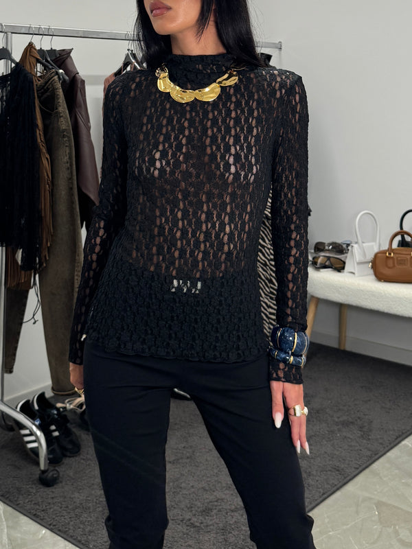 Maglia in pizzo