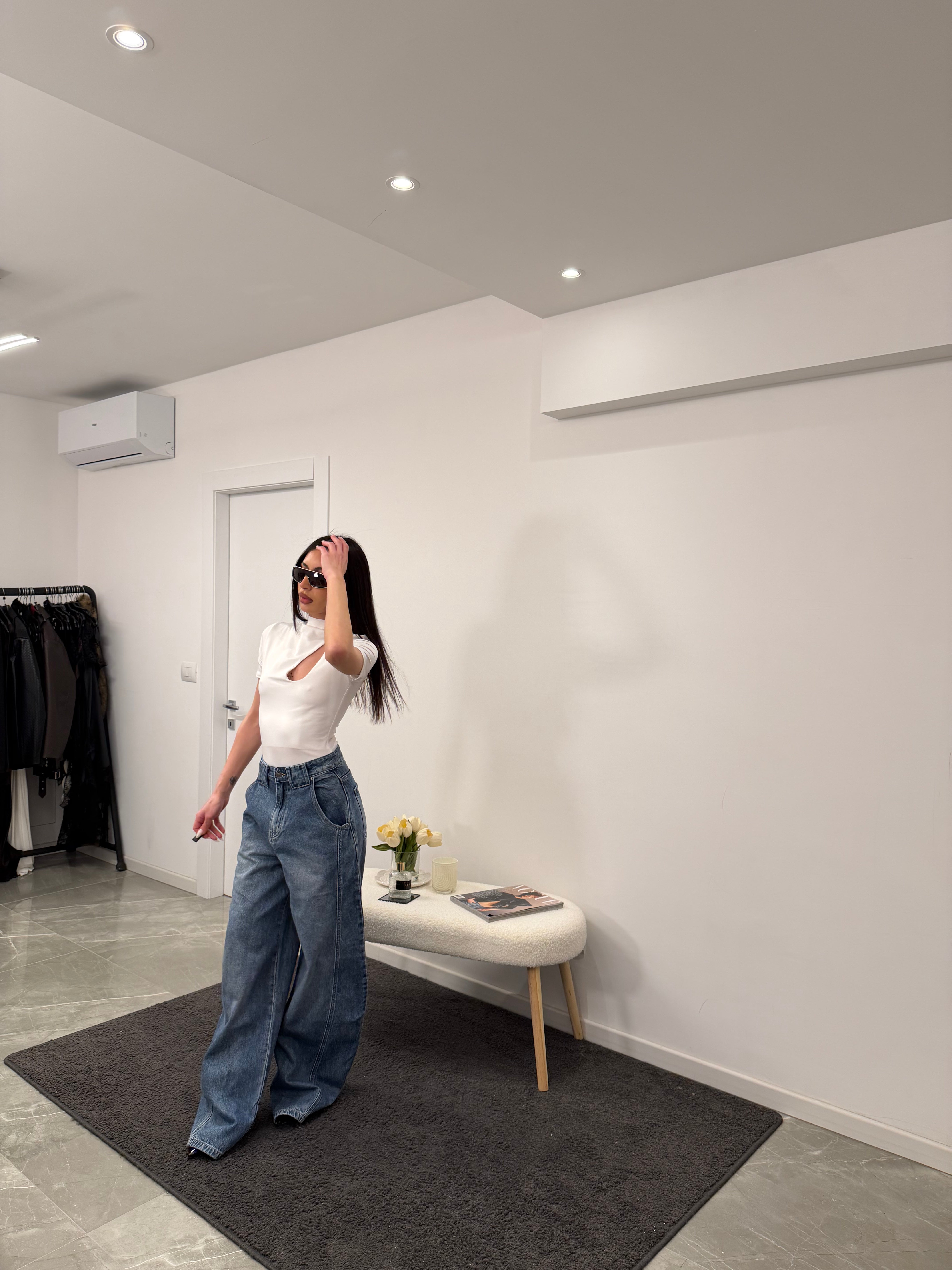 Jeans denim balloon blue