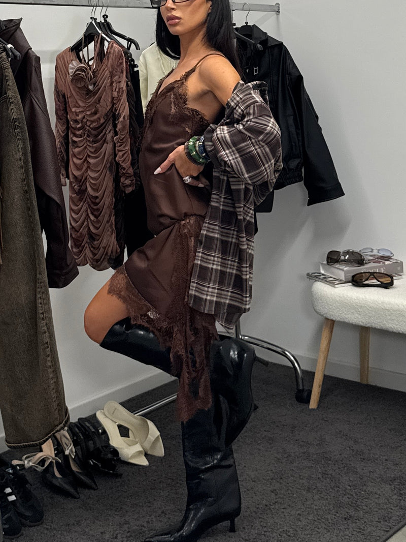 Maxi Camicia a quadri
