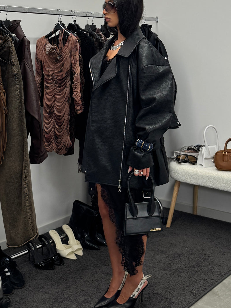 Biker oversize black