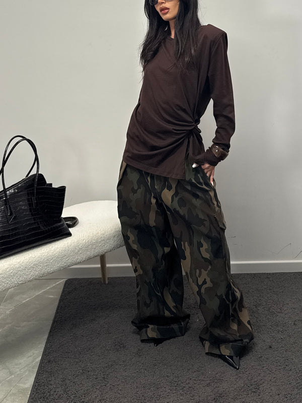 Maglia brown details pence