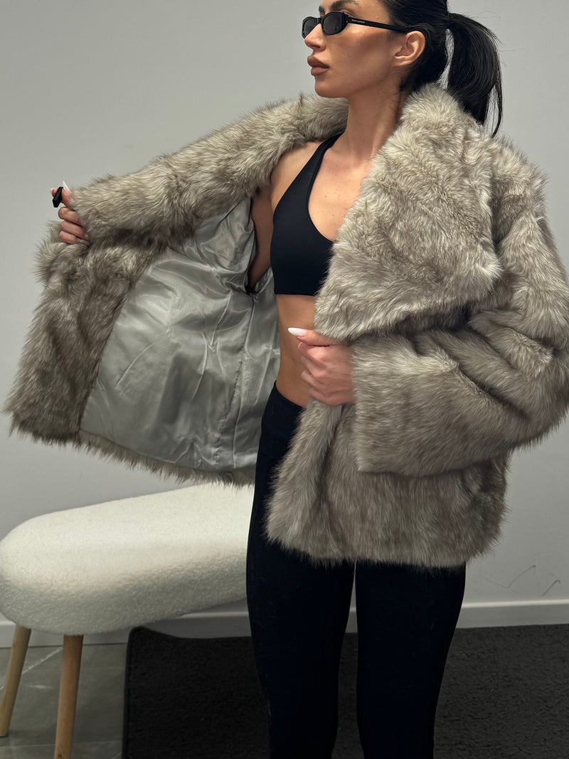 Grey shade fur
