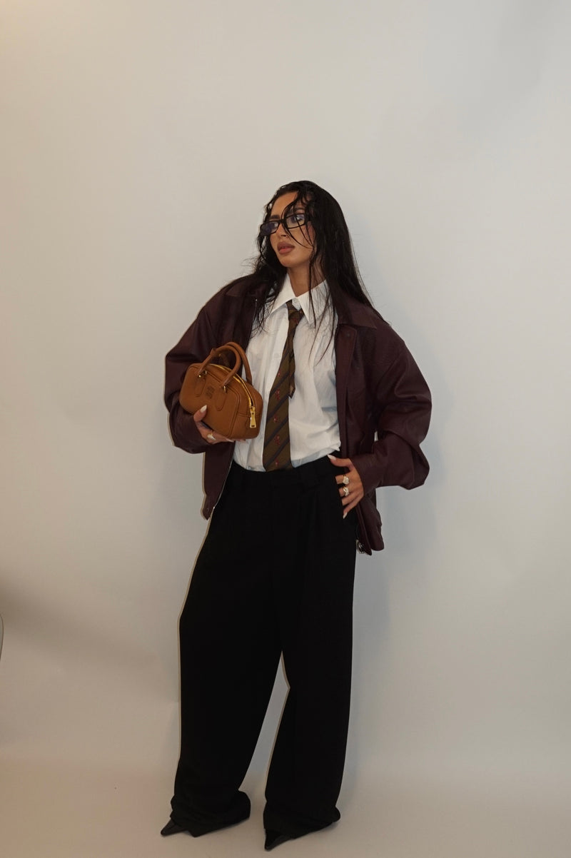 Pantaloni pence oversize