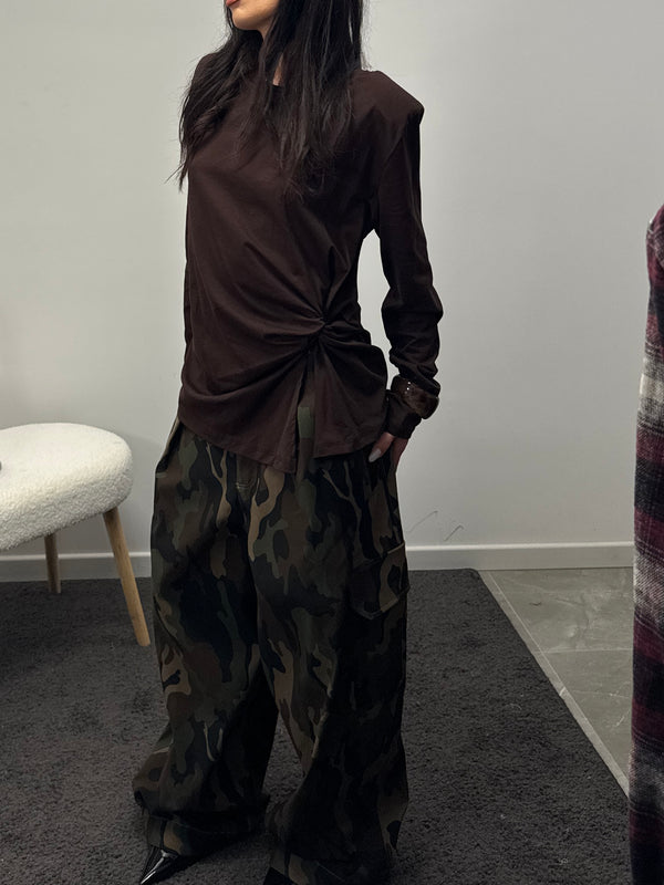 Maglia brown details pence