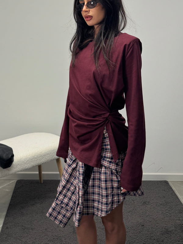 Mini gonna mood camicia