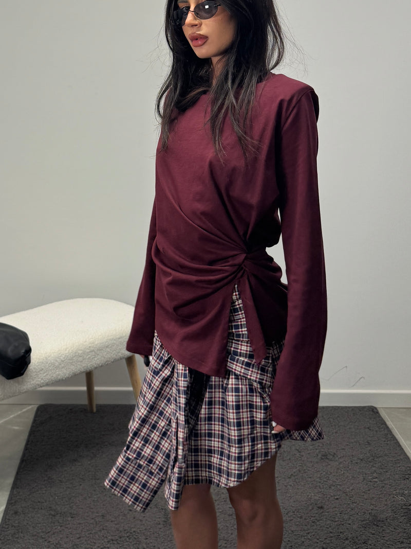 Mini gonna mood camicia