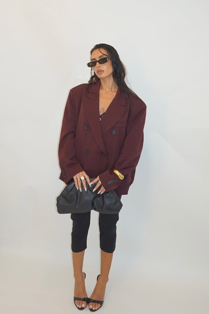 Giacca burgundy
