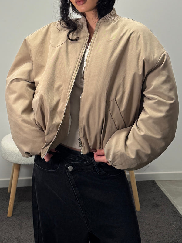 Bomber maxi cream