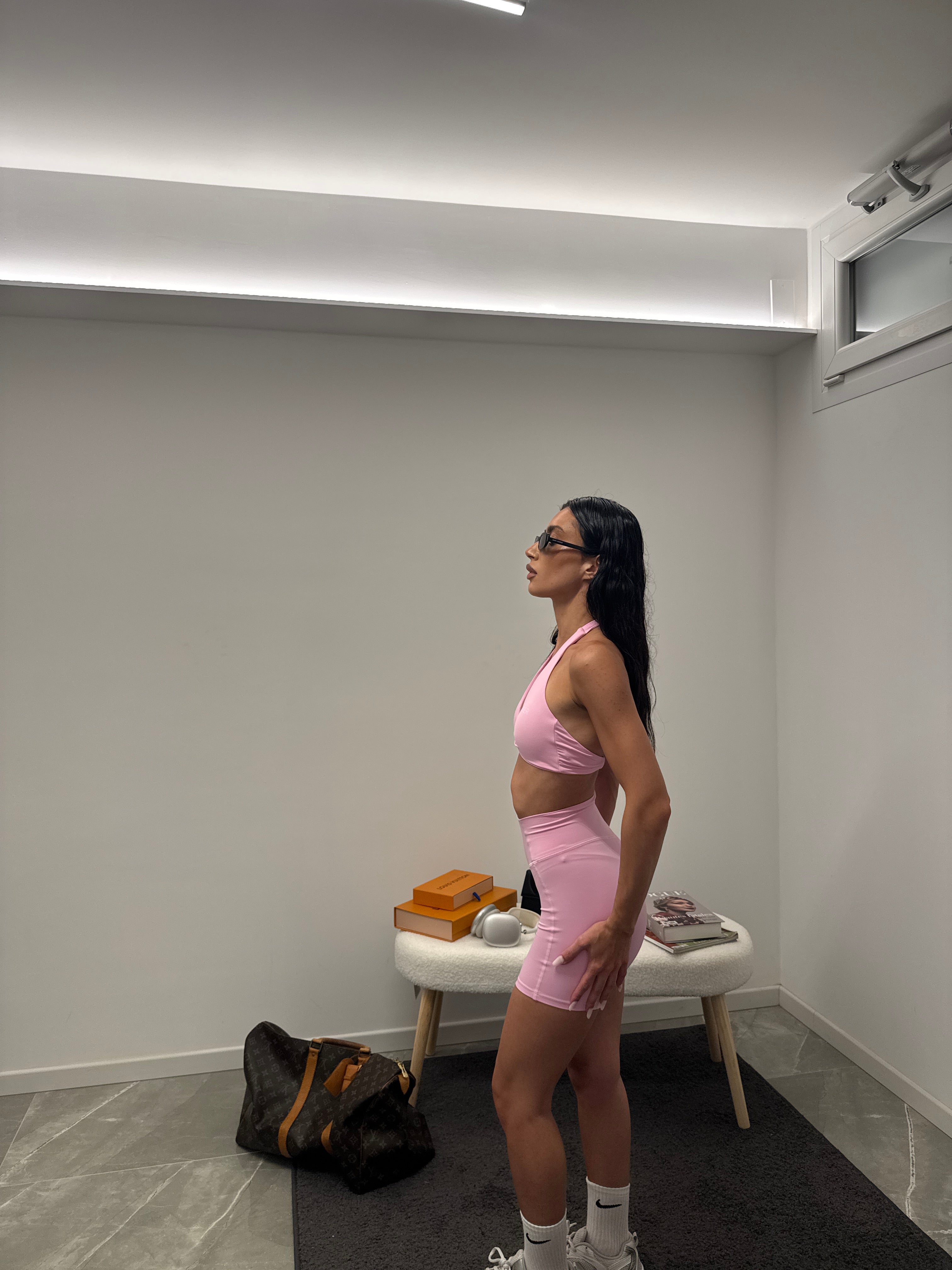 Shorts leggings soft active pink