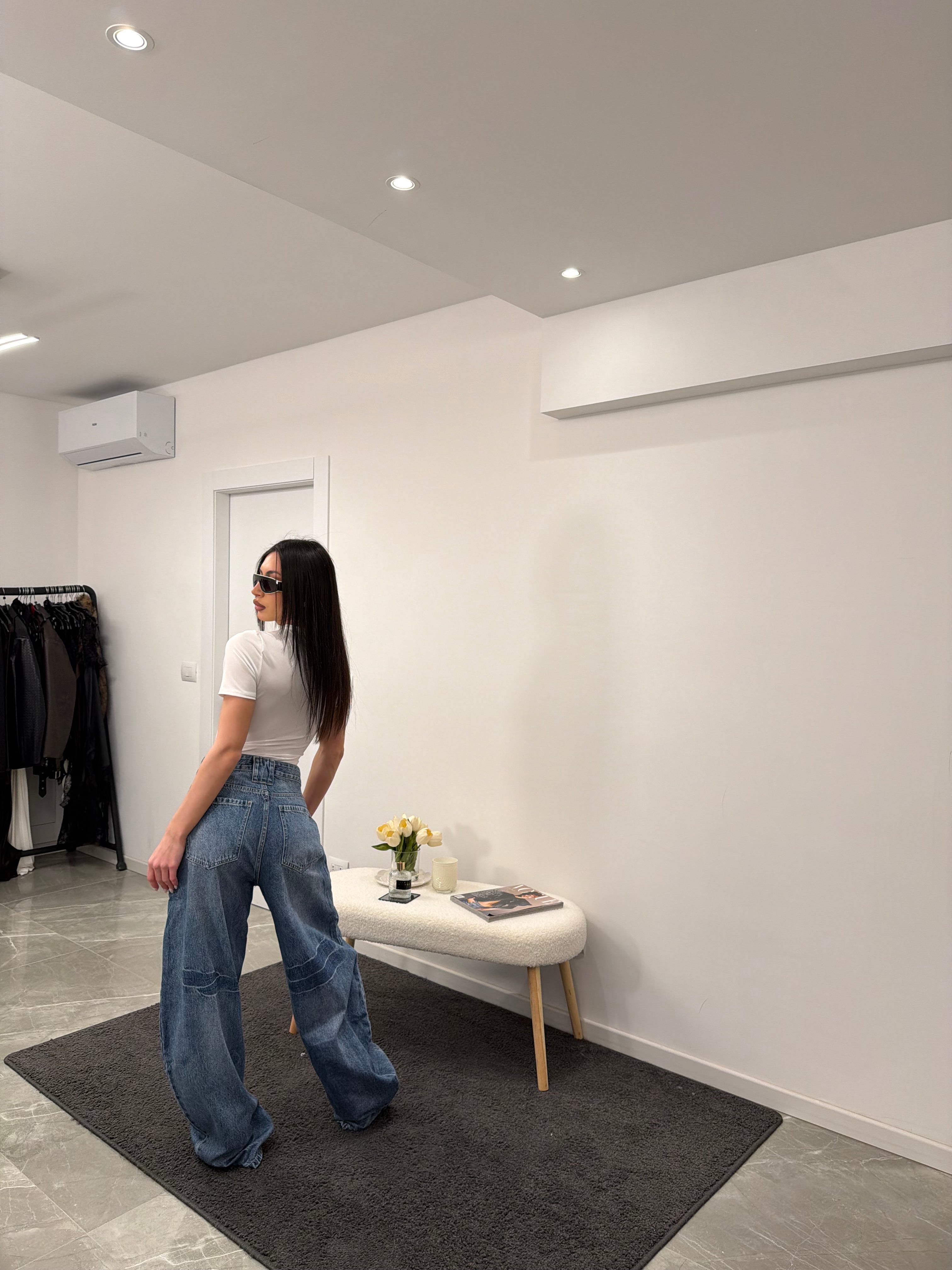 Jeans denim balloon blue