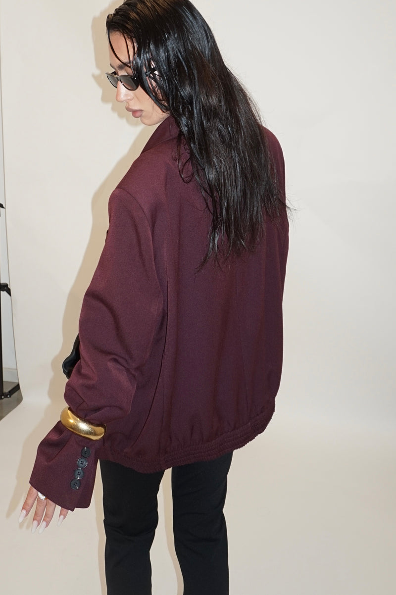 Giacca burgundy