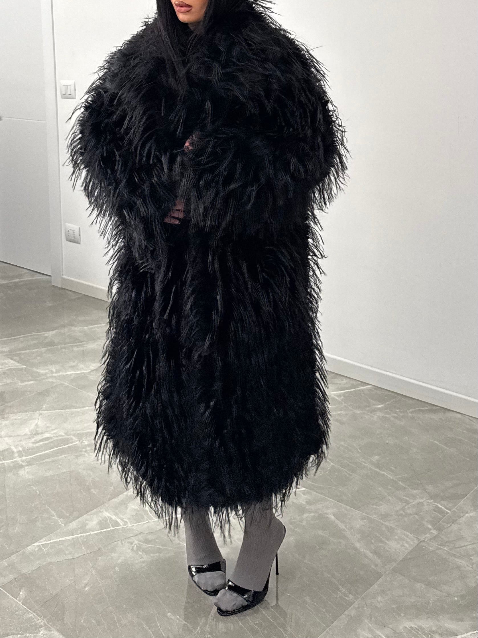 Fur the devil wears Prada black