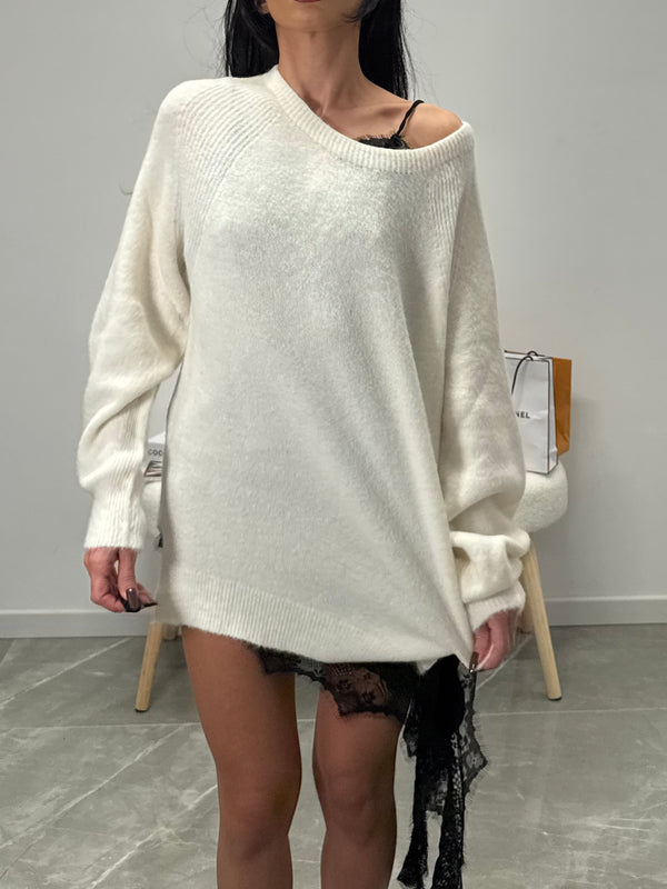 Sweater cream big
