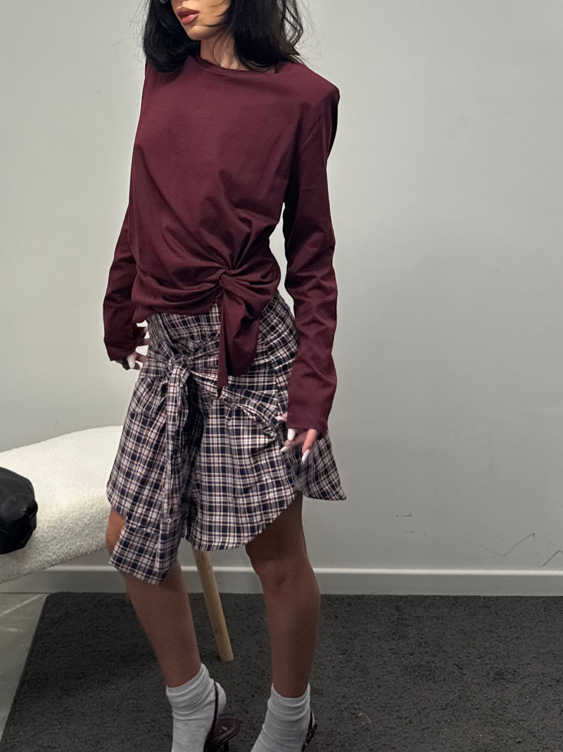 Mini gonna mood camicia