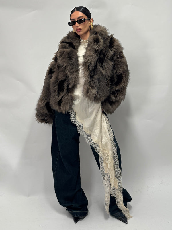 Fur shade grey