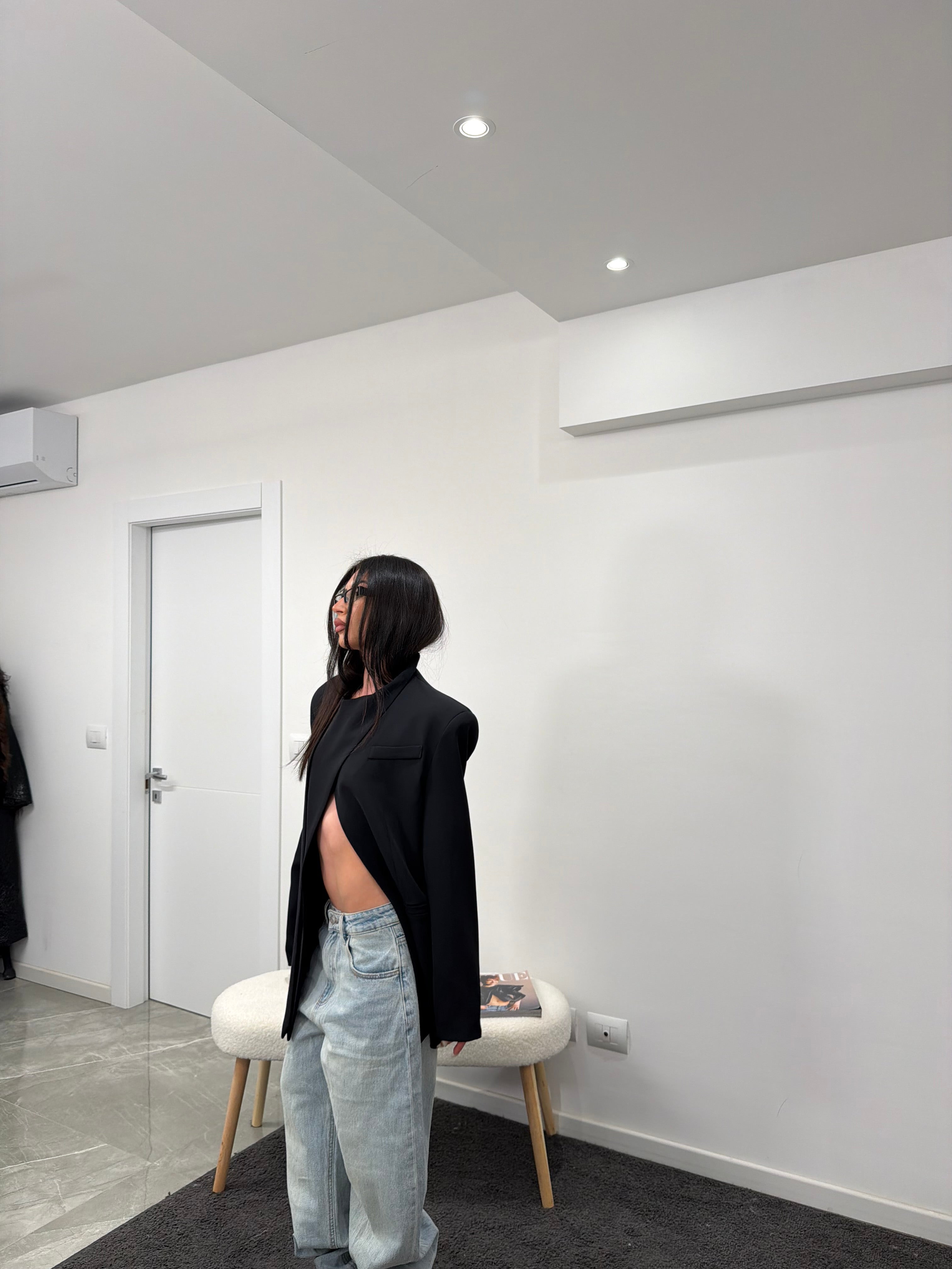 Blazer alter cut black