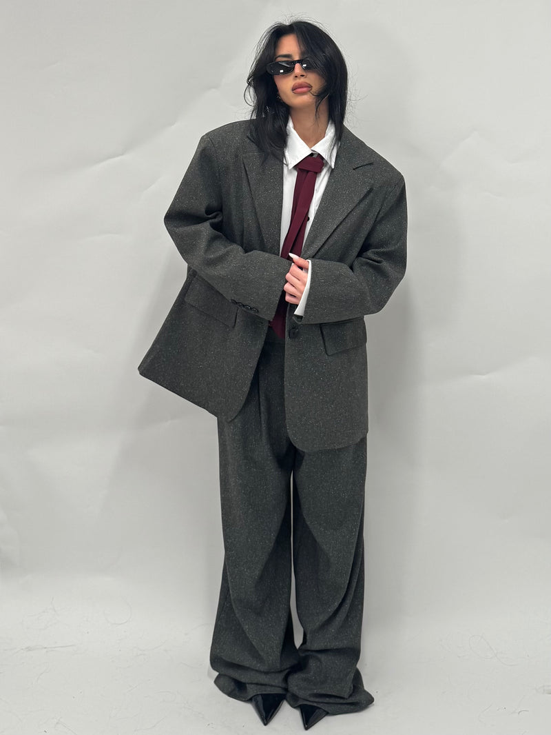 Coordinato tailleur verde militare