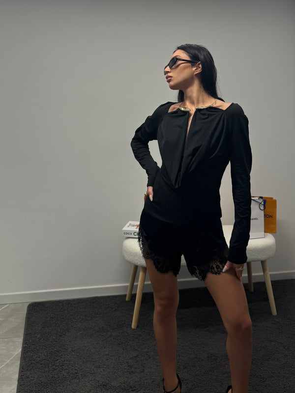 Shirt jewel black