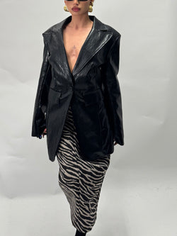 Blazer ecopelle