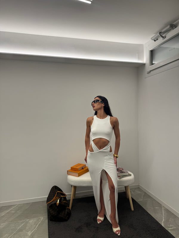 Dress intersection white