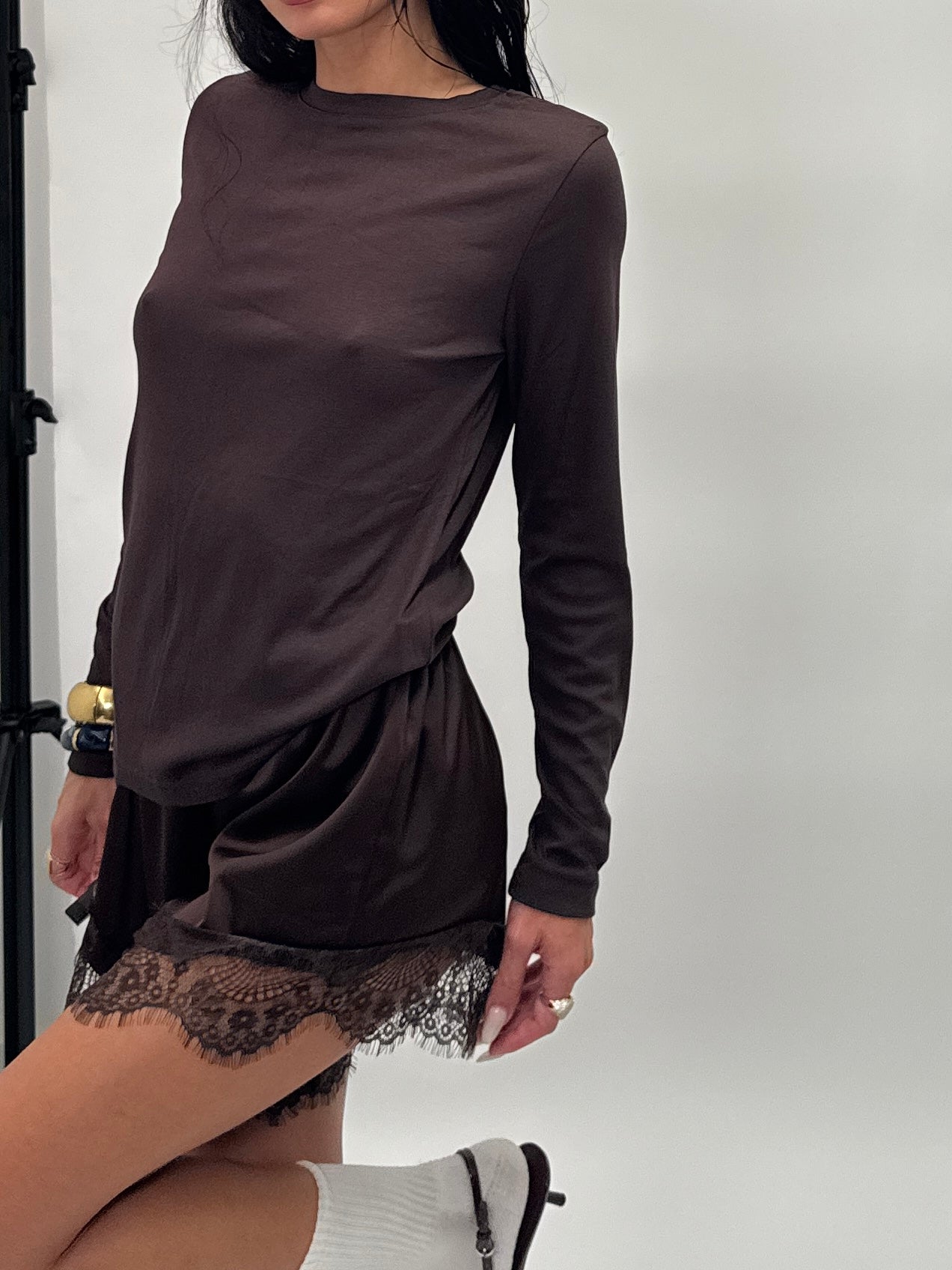 Basic t-shirt brown