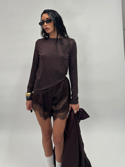 Basic t-shirt brown
