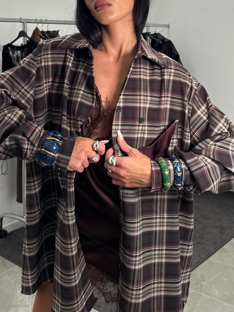 Maxi Camicia a quadri