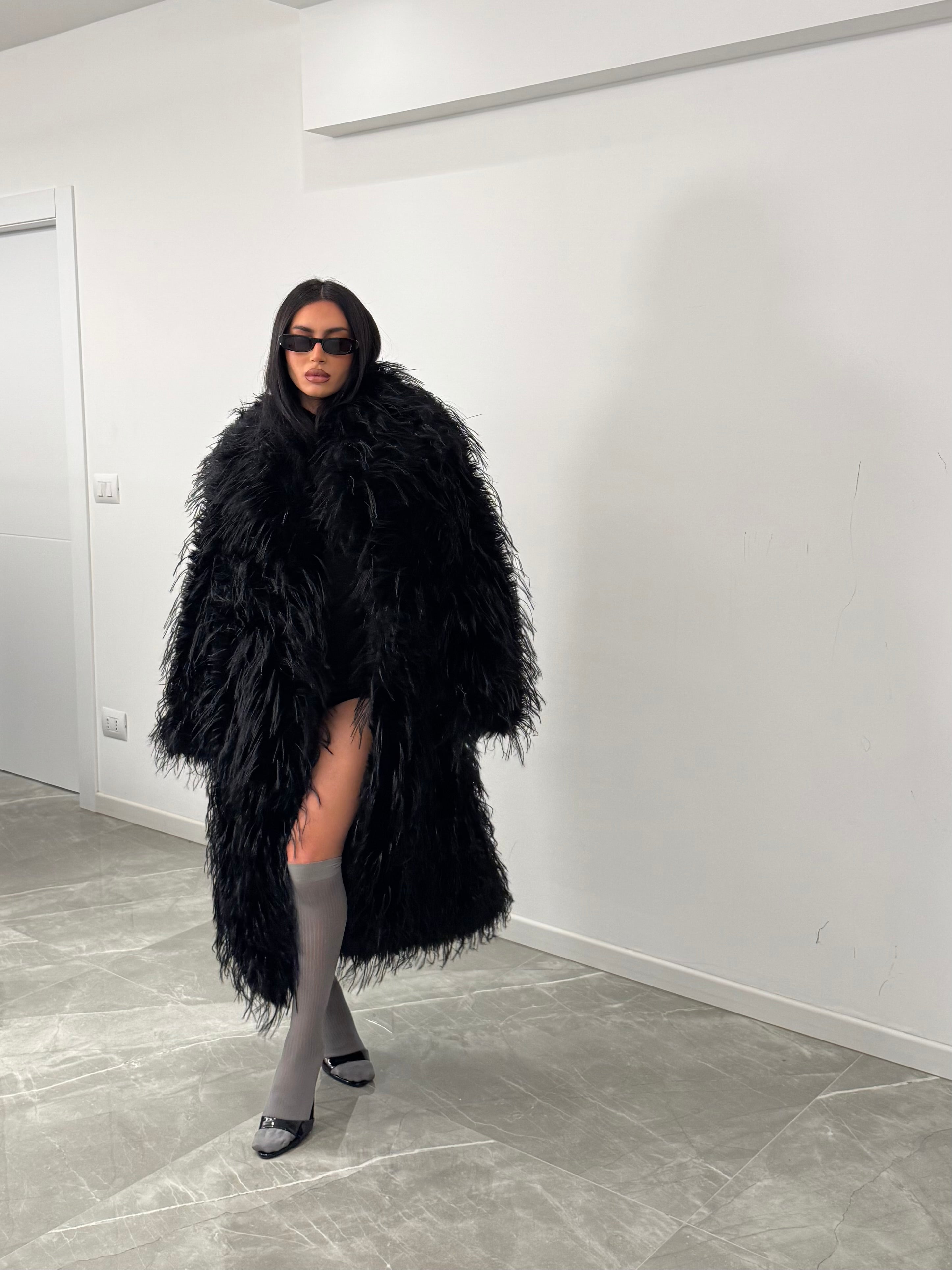 Fur the devil wears Prada black