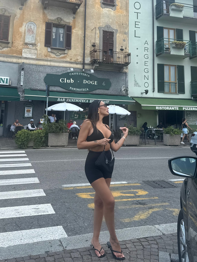 Shorts leggings active black